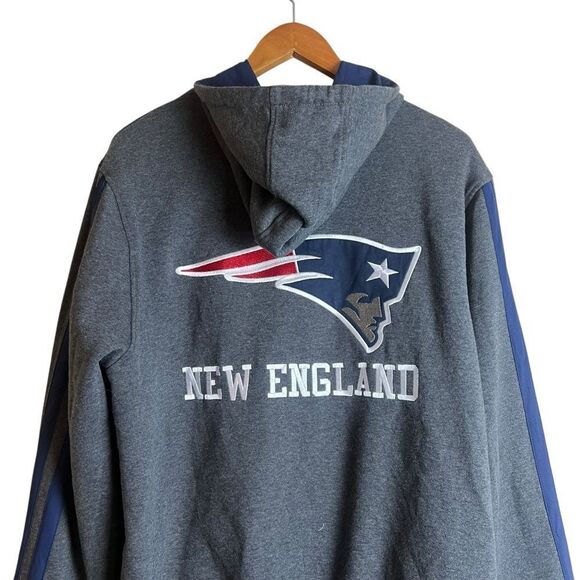 NWT! NFL patriots reversible coat. Size large - Picture 11 of 13